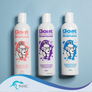 Goat Milk Organic Shampoo 300ml Original/Manuka Honey/Lemon Myrtle/Coconut Oil/Argan Oil/Oatmeal